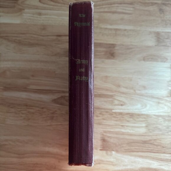 The Hymnal Army and Navy by Ivan L. Bennett (1942 Hardcover Songbook) Vintage - Picture 2 of 11